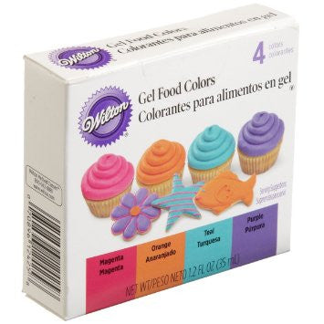 Set  de colorantes para alimentos en gel neón