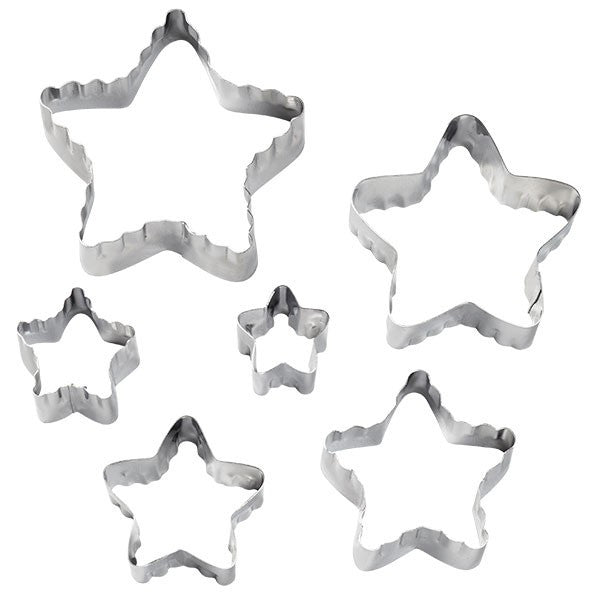 JUEGO CORTADORES DE ESTRELLA 6PC