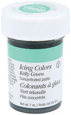 Colorante para glaseado o fondant Verde Kelly*