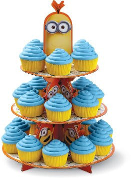 BASE PARA CUPCAKES MUÑECOS AMARILLOS