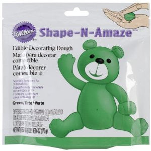 SHAPE-N-AMAZE EDIBLE DECORATING DOUGH VERDE